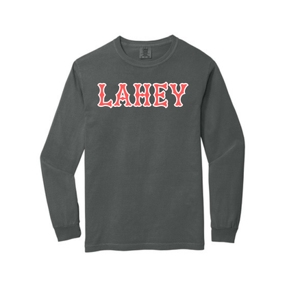 LAHEY SOX LETTERS LONG SLEEVE