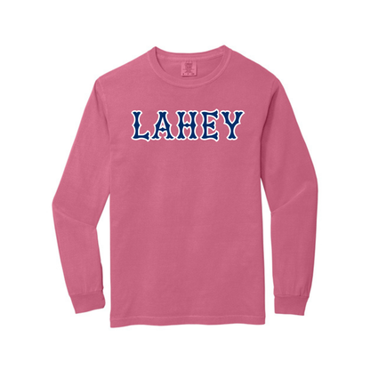 LAHEY NAVY SOX LETTERS LONG SLEEVE