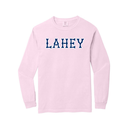 LAHEY NAVY SOX LETTERS LONG SLEEVE