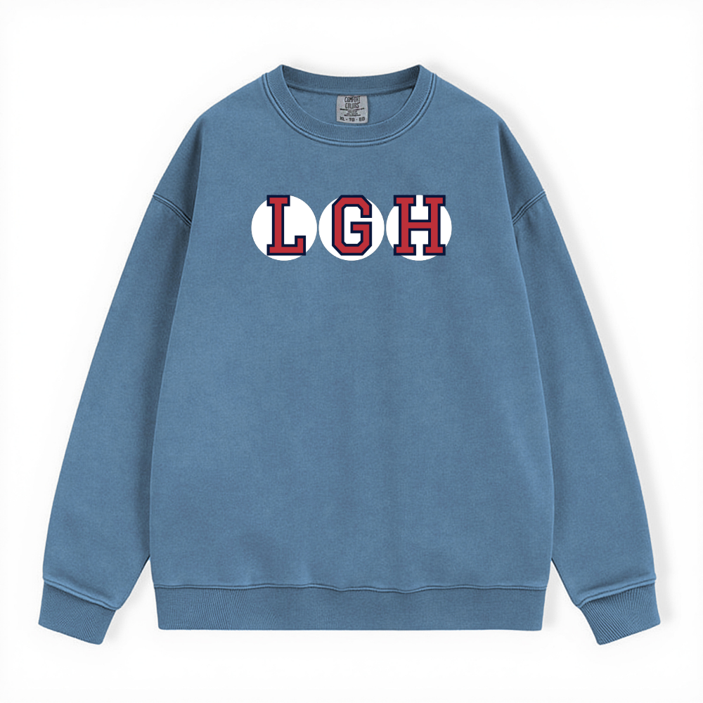 LGH RETIRED SOX LETTER CREWNECK