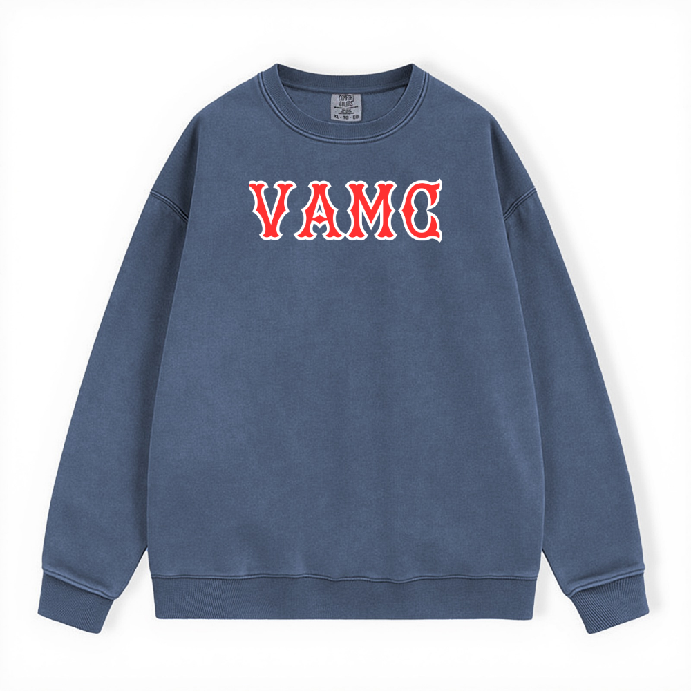 VAMC SOX LETTERS CREWNECK