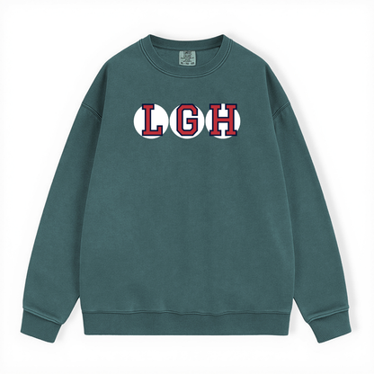 LGH RETIRED SOX LETTER CREWNECK