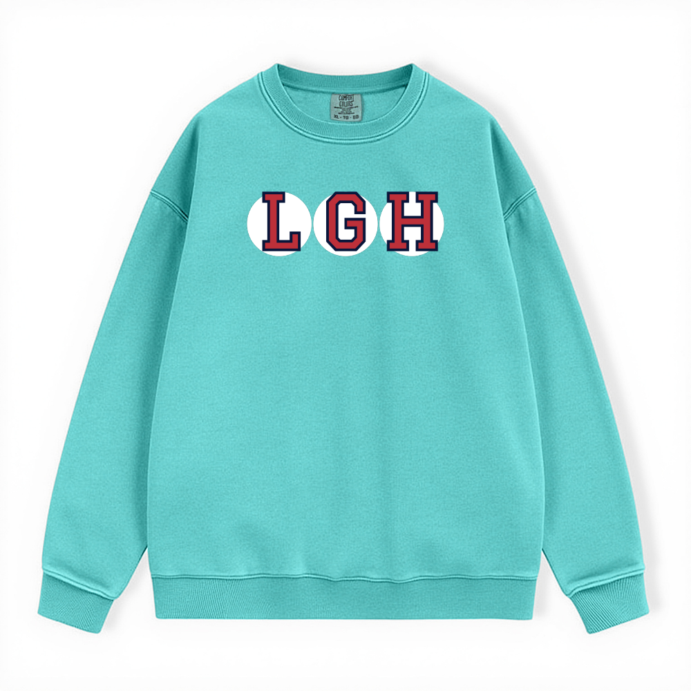 LGH RETIRED SOX LETTER CREWNECK