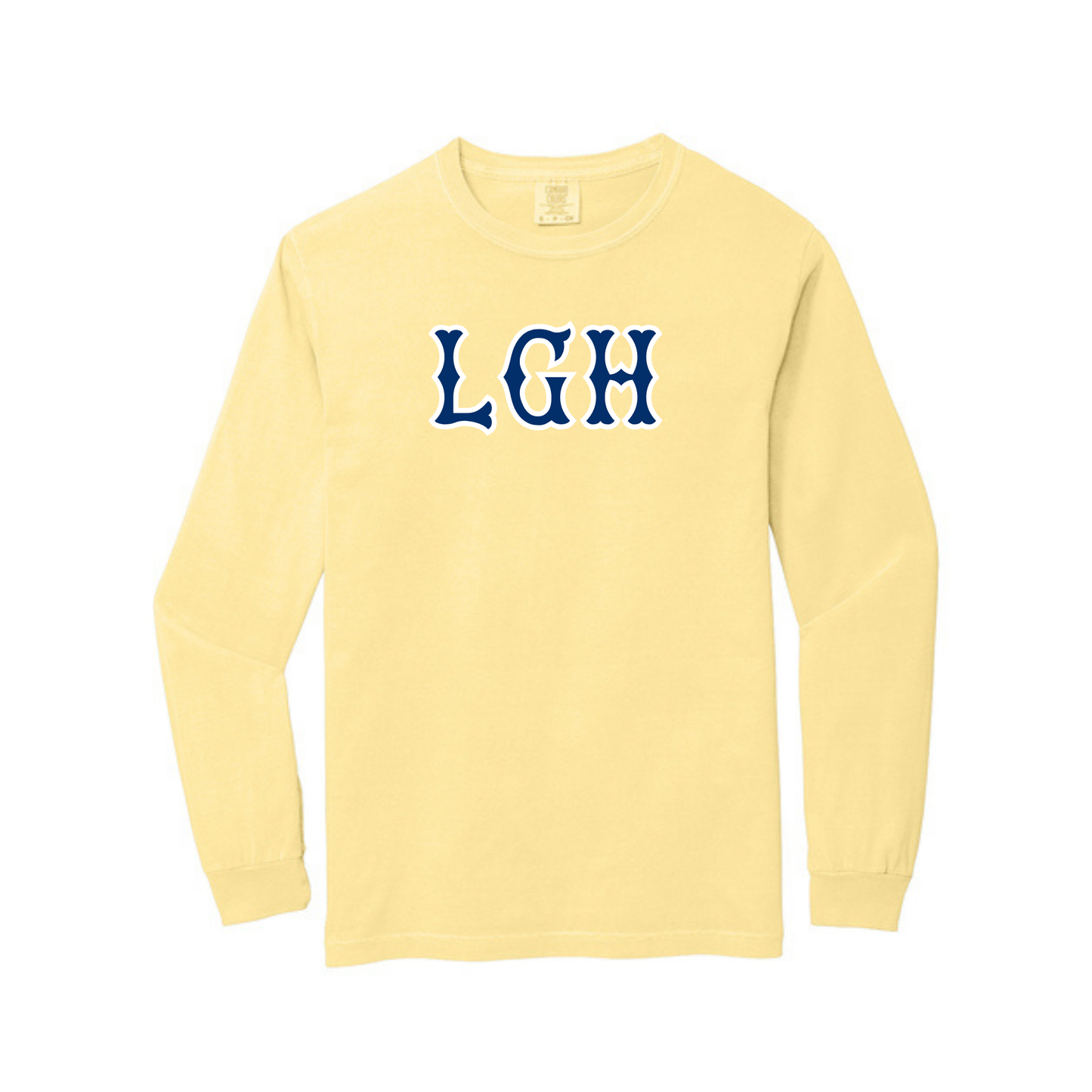 LGH NAVY SOX LETTERS LONG SLEEVE