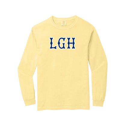 LGH NAVY SOX LETTERS LONG SLEEVE