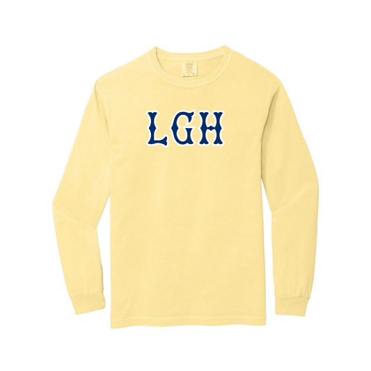 LGH NAVY SOX LETTERS LONG SLEEVE