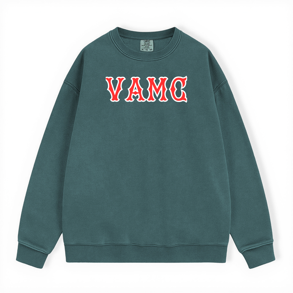 VAMC SOX LETTERS CREWNECK