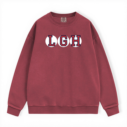 LGH RETIRED SOX LETTER CREWNECK