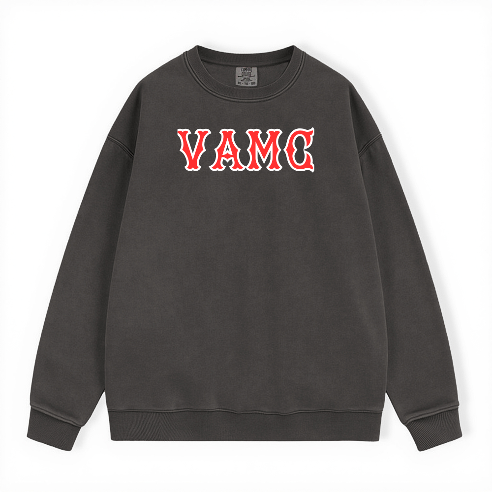 VAMC SOX LETTERS CREWNECK