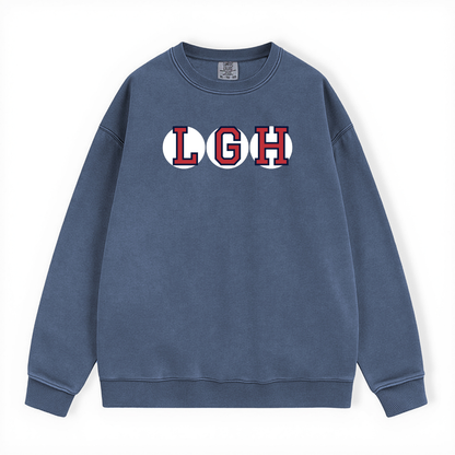 LGH RETIRED SOX LETTER CREWNECK
