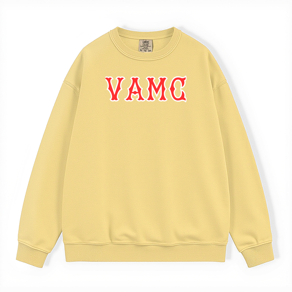 VAMC SOX LETTERS CREWNECK