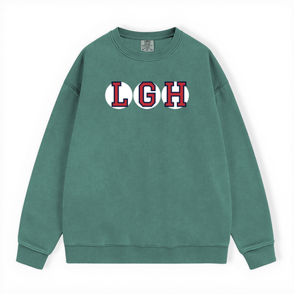 LGH RETIRED SOX LETTER CREWNECK