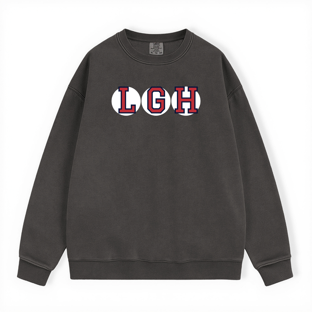 LGH RETIRED SOX LETTER CREWNECK