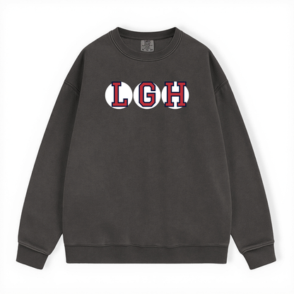 LGH RETIRED SOX LETTER CREWNECK