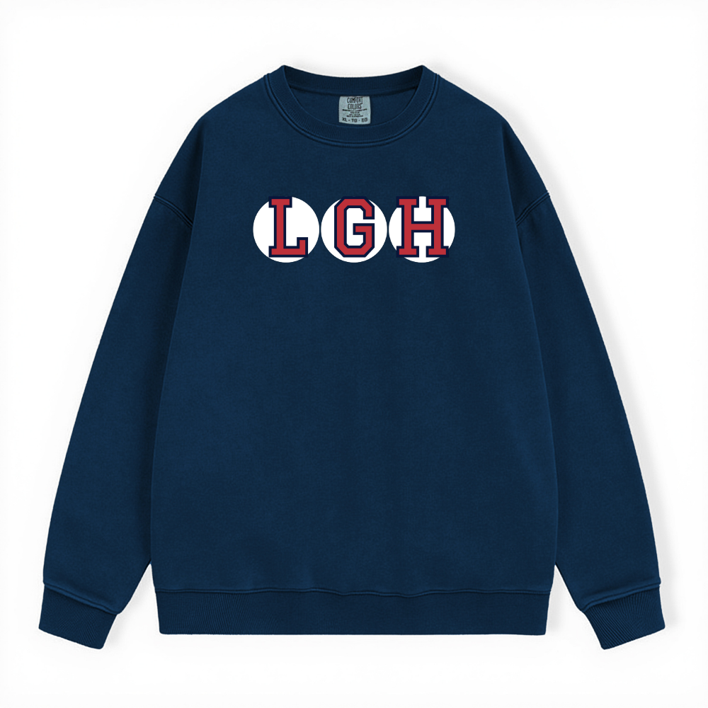 LGH RETIRED SOX LETTER CREWNECK