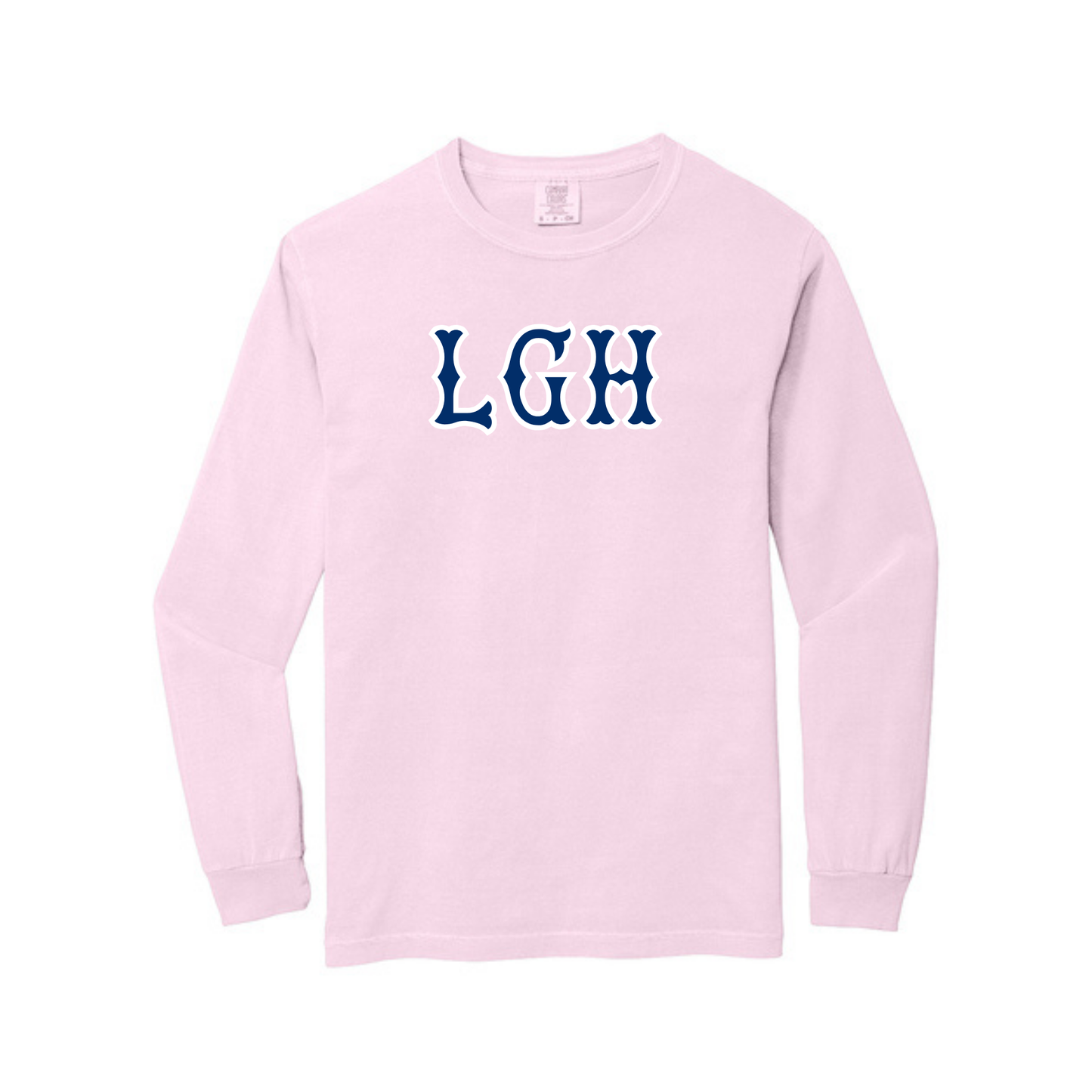 LGH NAVY SOX LETTERS LONG SLEEVE