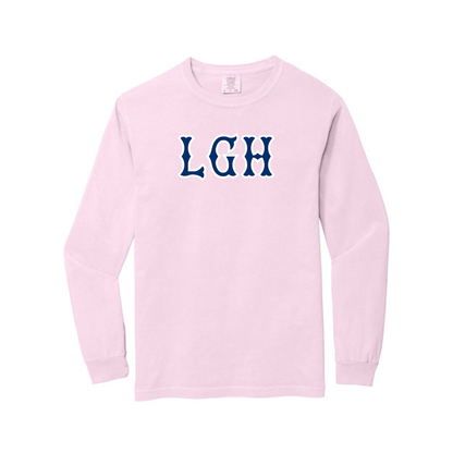 LGH NAVY SOX LETTERS LONG SLEEVE