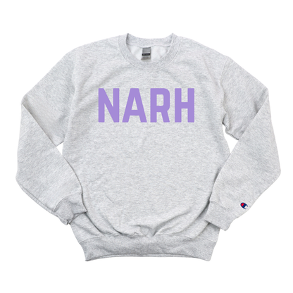 LILAC NARH CHAMPION CREWNECK