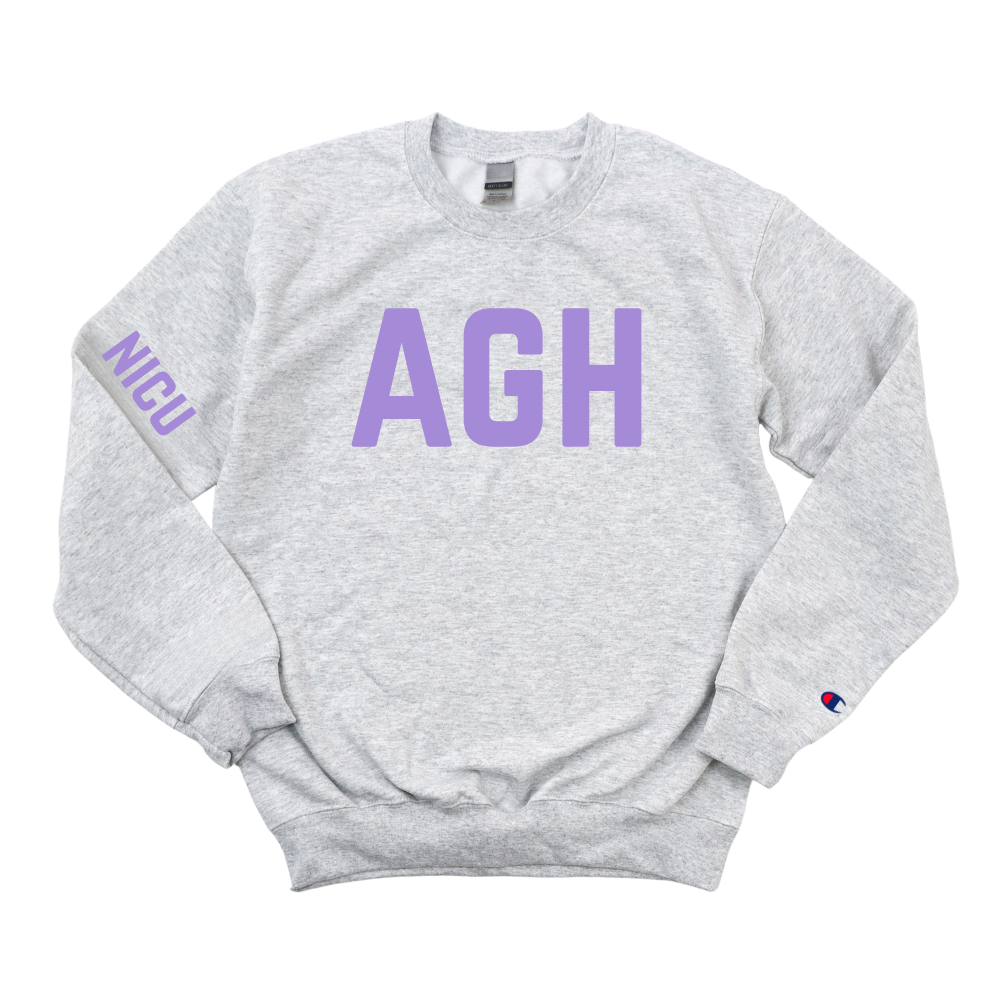 AGH NICU CHAMPION CREWNECK