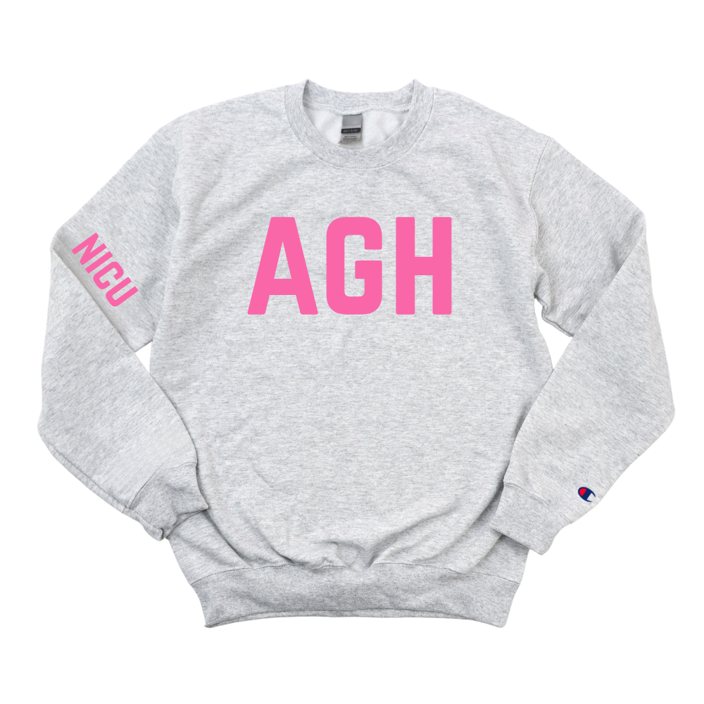 AGH NICU CHAMPION CREWNECK