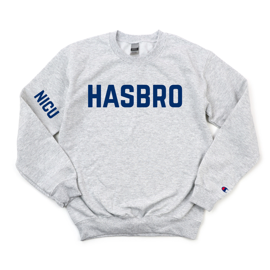 HASBRO NICU CHAMPION CREWNECK