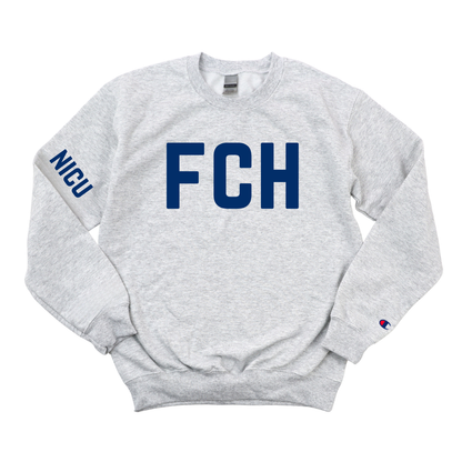 FCH NICU CHAMPION CREWNECK