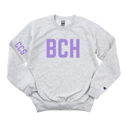 LILAC BCH MD CCS CHAMPION CREWNECK