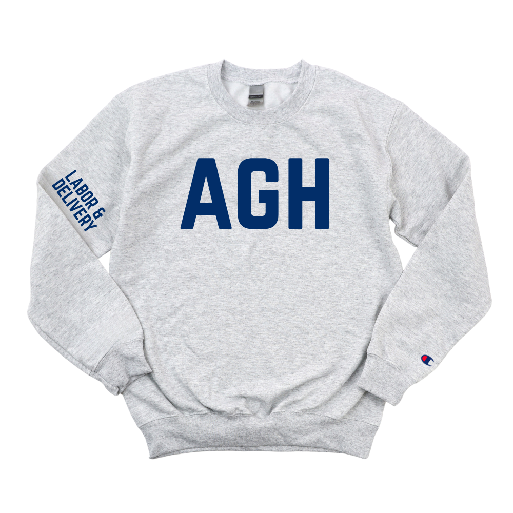 AGH LABOR & DELIVERY CHAMPION CREWNECK