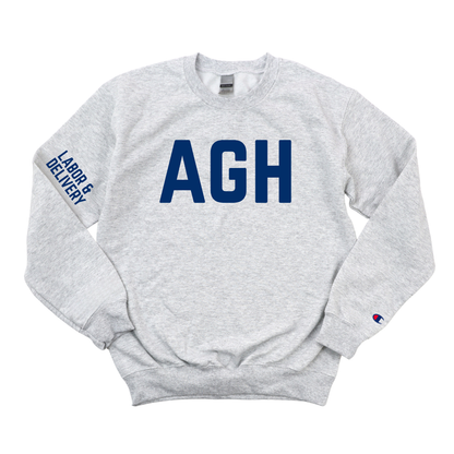 AGH LABOR & DELIVERY CHAMPION CREWNECK