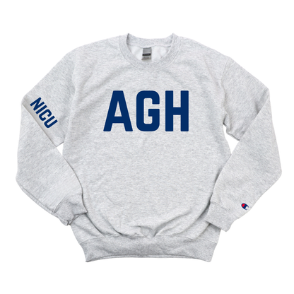 AGH NICU CHAMPION CREWNECK