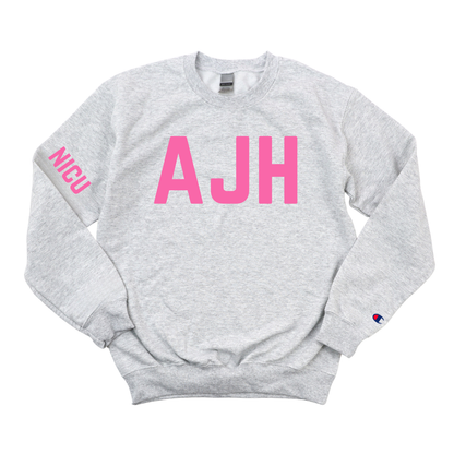 AJH NICU CHAMPION CREWNECK