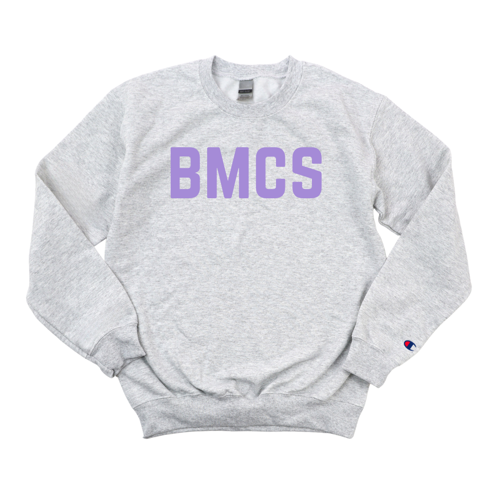 LILAC BMCS CHAMPION CREWNECK