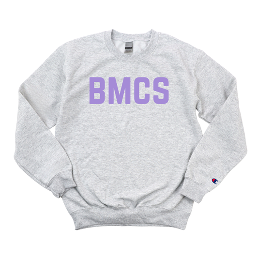 LILAC BMCS CHAMPION CREWNECK