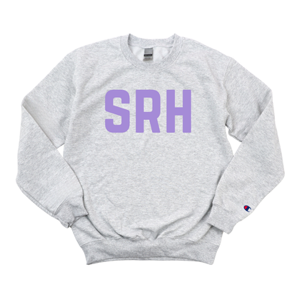 LILAC SRH CHAMPION CREWNECK