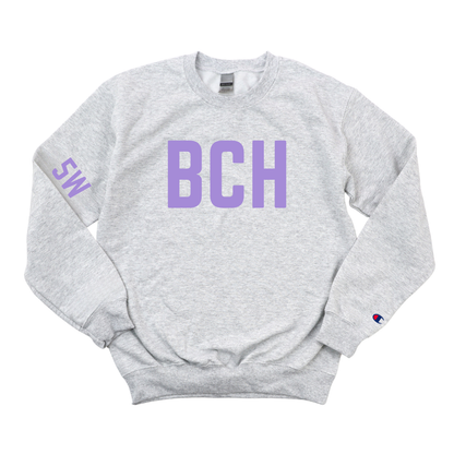 LILAC BCH PER 5W CHAMPION CREWNECK