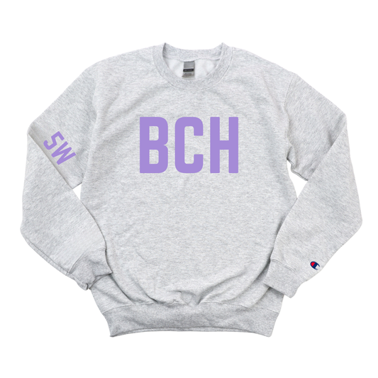 LILAC BCH PER 5W CHAMPION CREWNECK