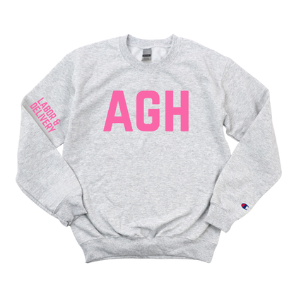AGH LABOR & DELIVERY CHAMPION CREWNECK