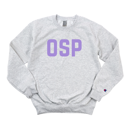 LILAC OSP CHAMPION CREWNECK