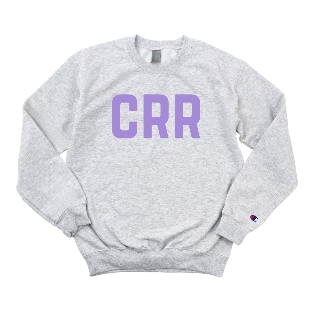 LILAC CRR CHAMPION CREWNECK