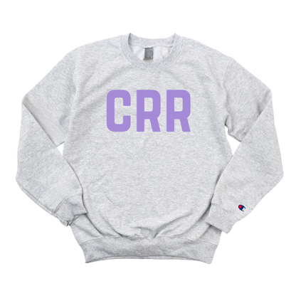 LILAC CRR CHAMPION CREWNECK