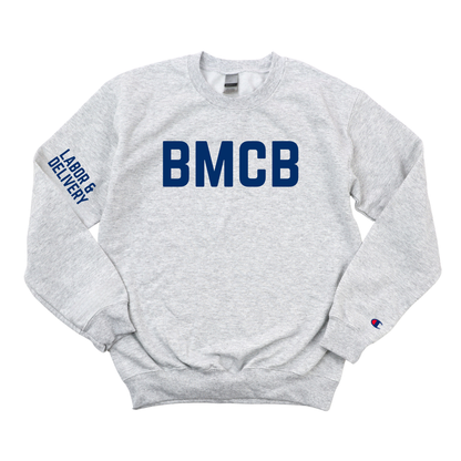 BMC BRIGHTON LABOR & DELIVERY CHAMPION CREWNECK