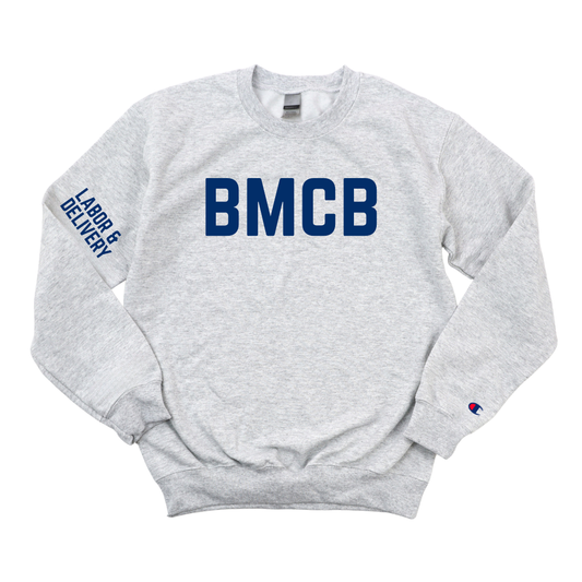 BMC BRIGHTON LABOR & DELIVERY CHAMPION CREWNECK