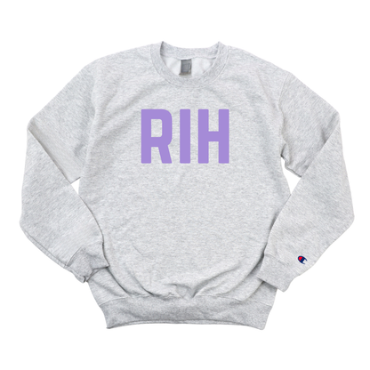 LILAC RIH CHAMPION CREWNECK