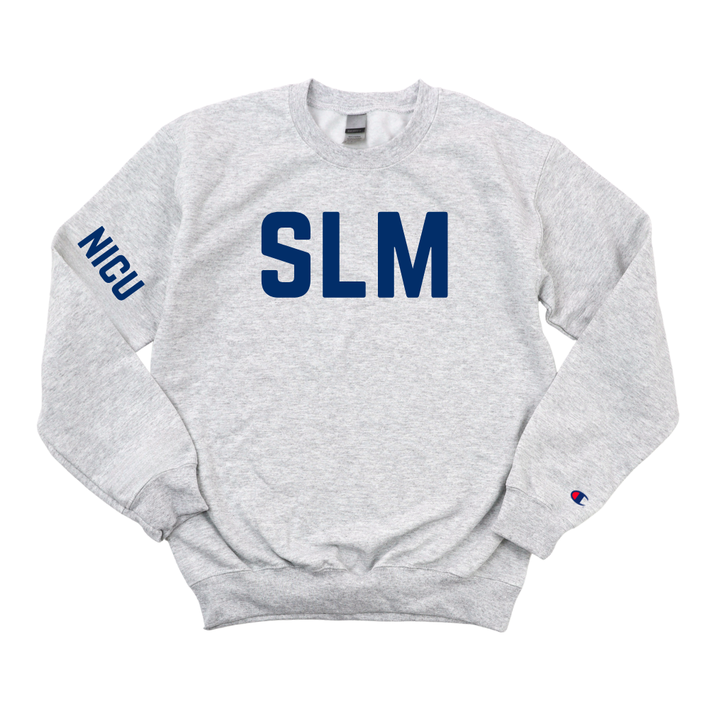 SLM NICU CHAMPION CREWNECK