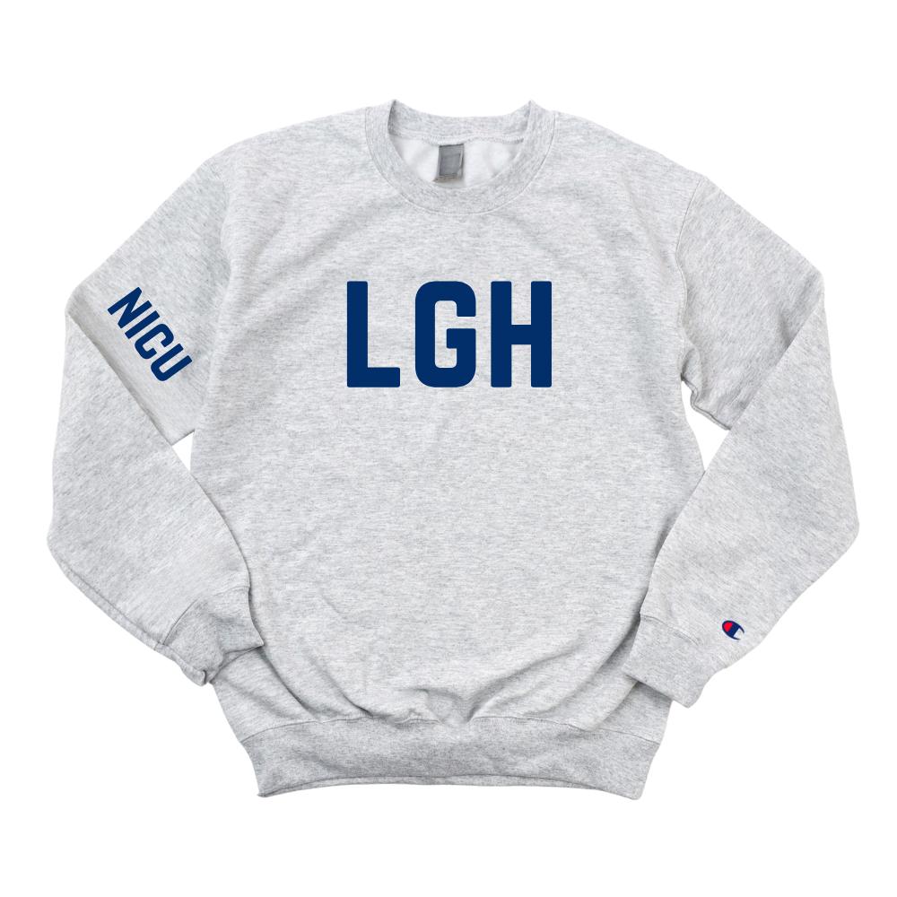 LGH NICU CHAMPION CREWNECK