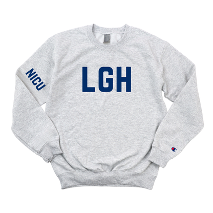 LGH NICU CHAMPION CREWNECK