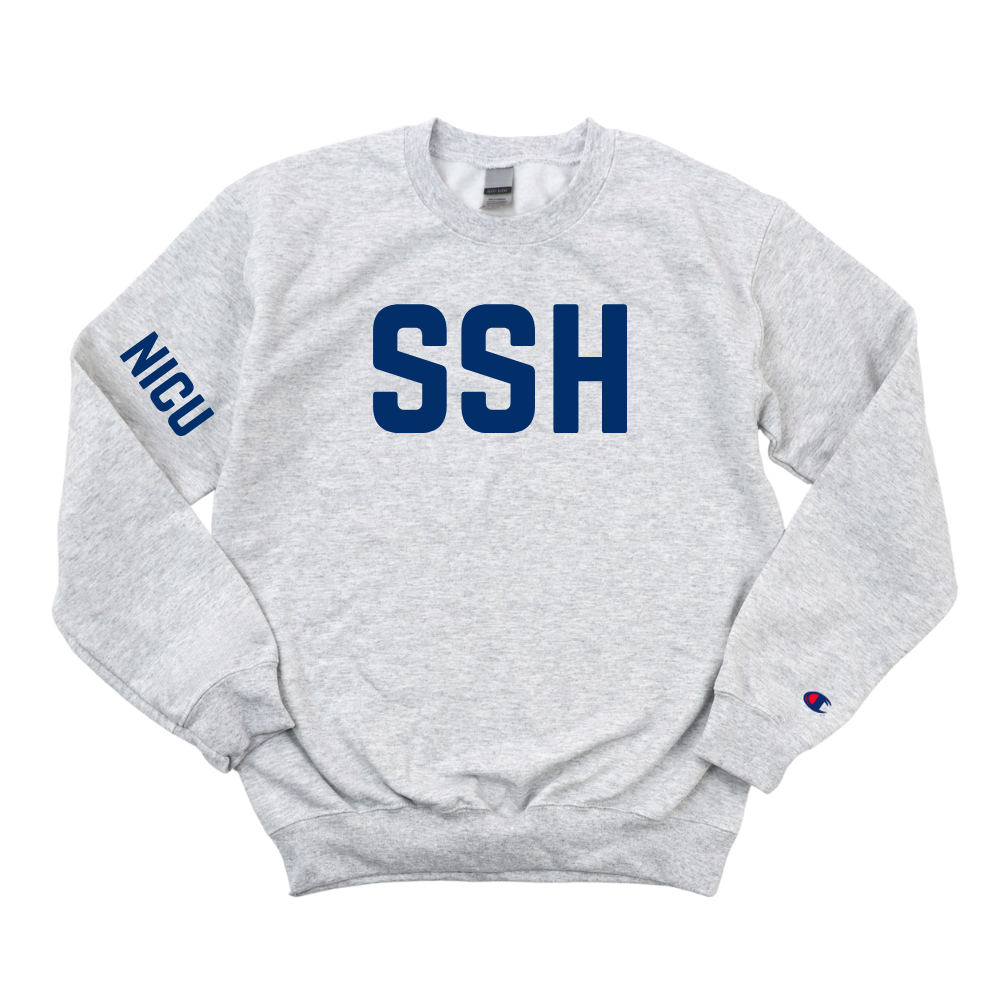 SSH NICU CHAMPION CREWNECK