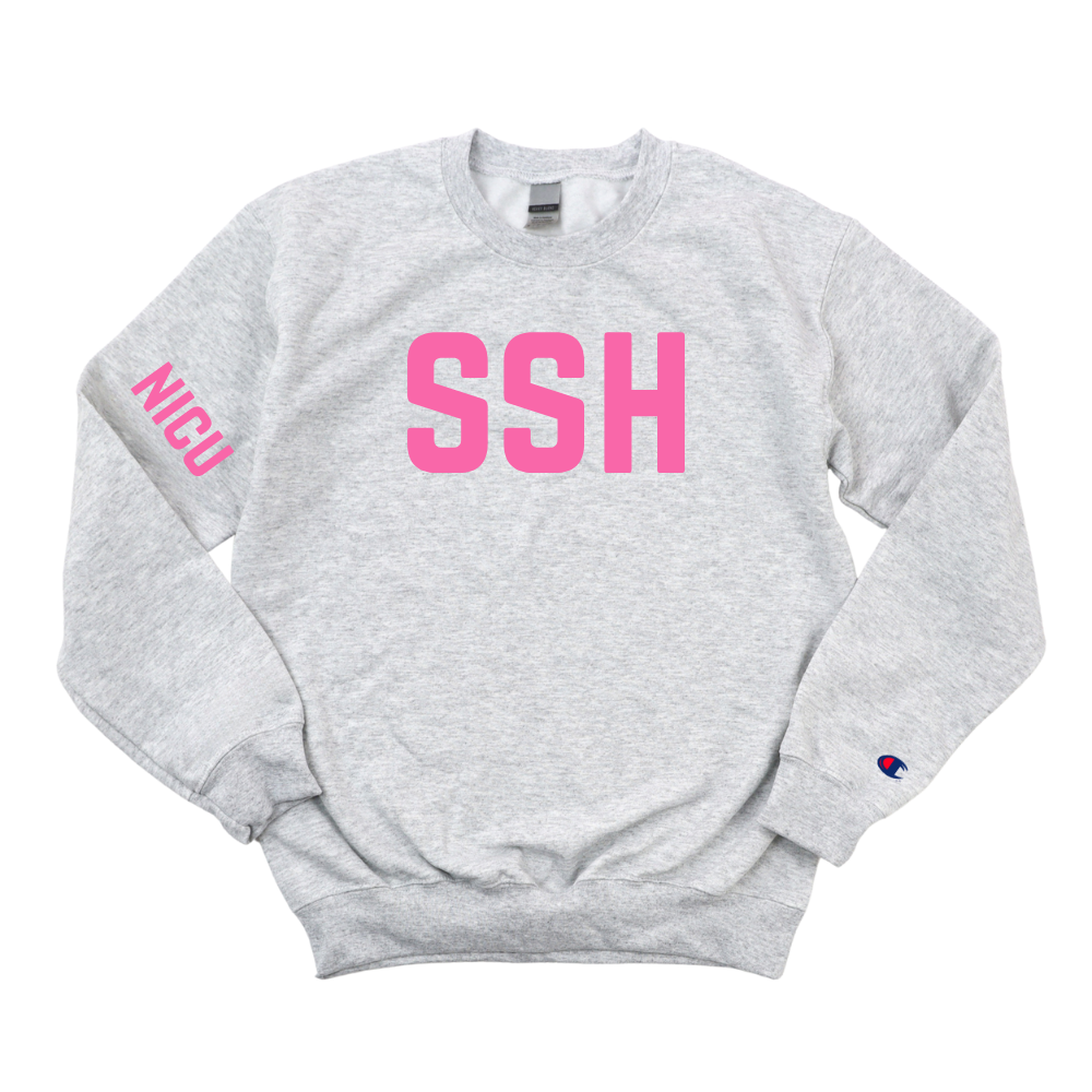 SSH NICU CHAMPION CREWNECK
