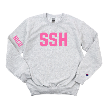 SSH NICU CHAMPION CREWNECK