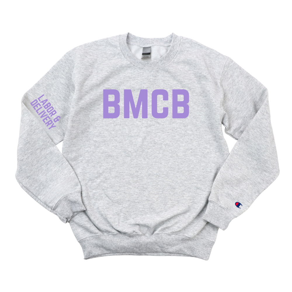 BMC BRIGHTON LABOR & DELIVERY CHAMPION CREWNECK